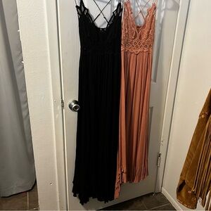TWO Free People Dresses